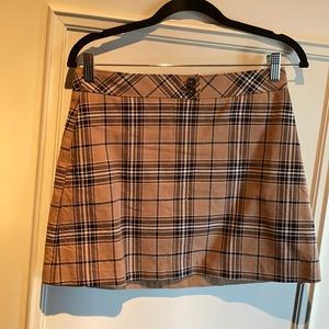 Express Plaid Skirt!